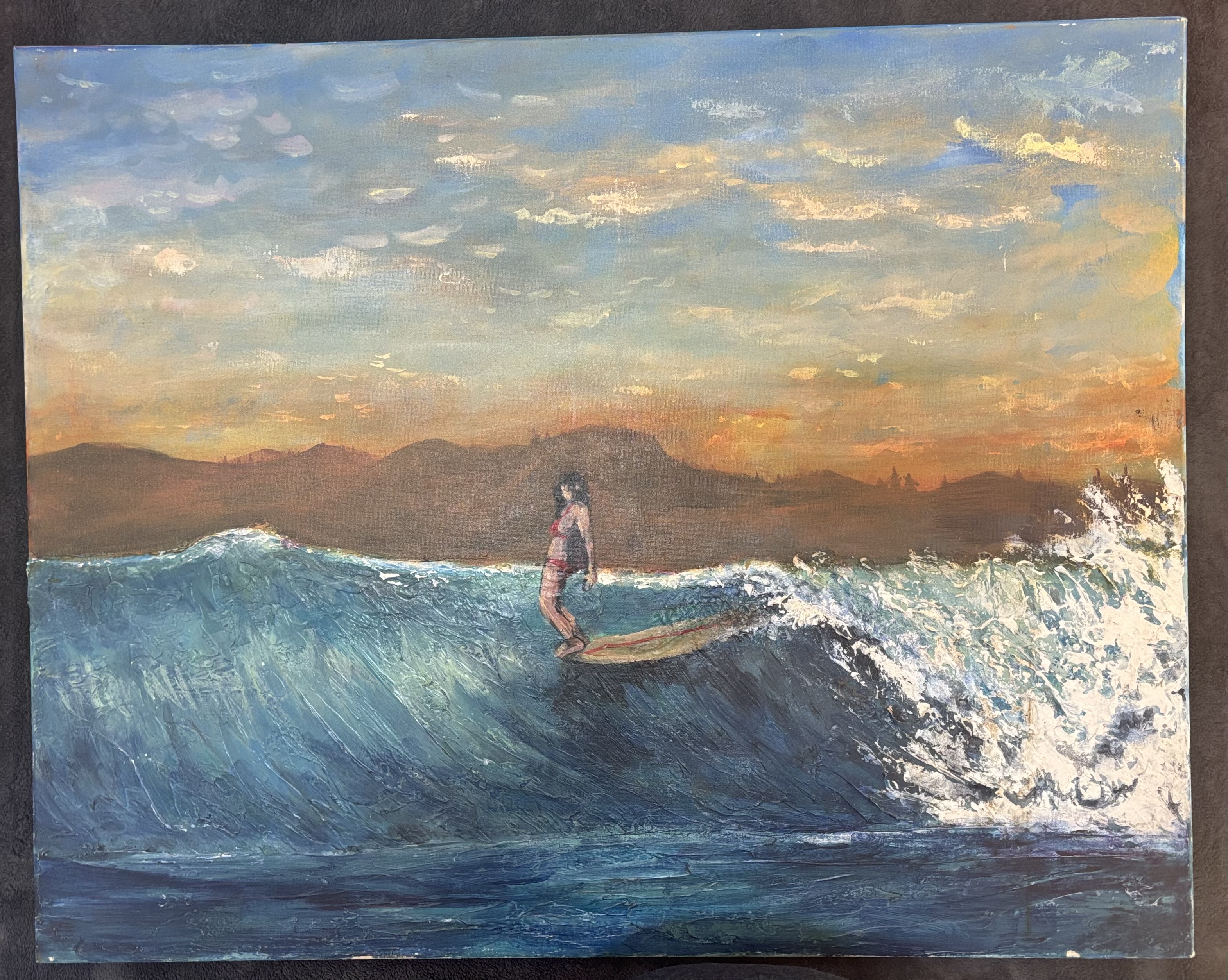 Longboard — painting